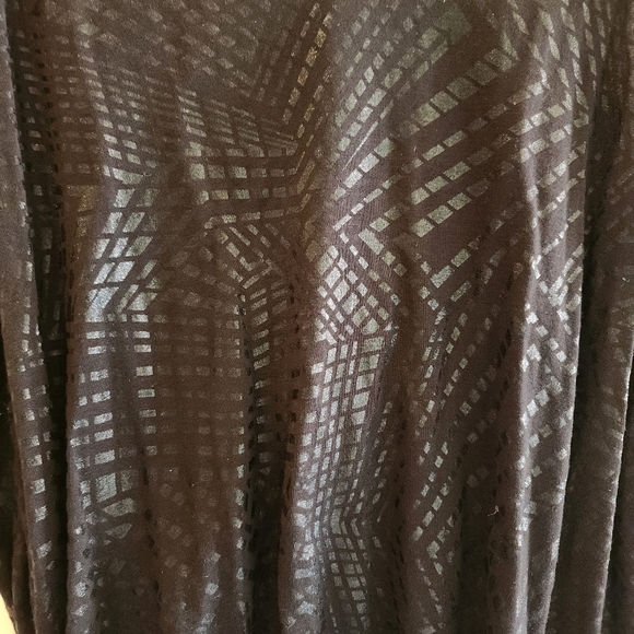 Gypsies & Moondust Black Metallic Print Camisole Top Size Small - Picture 4 of 8